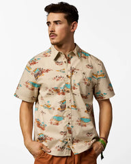 Estival Button Up Shirt - Print - Men's
