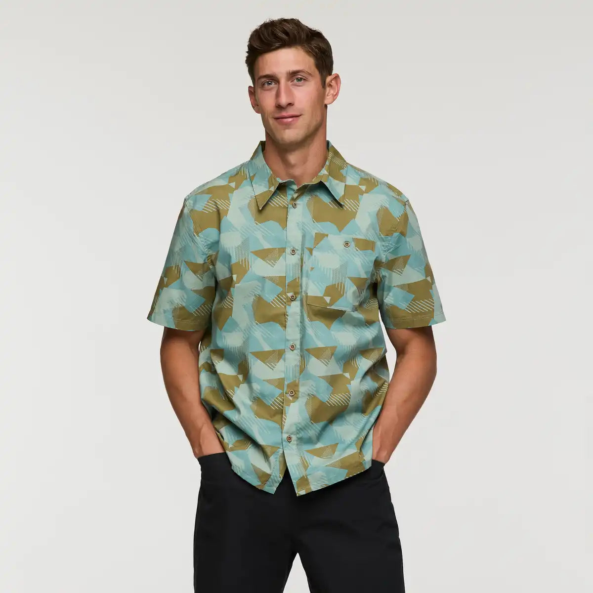 Estival Button Up Shirt - Print - Men's